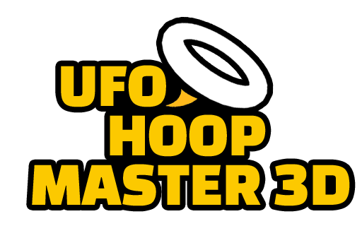 UFO Hopp Master 3D game logo